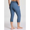 RBX Active Women's High Waisted Ultra Supportive Squat Proof Capri Legging with Pockets for Workouts, Yoga, Loungewear - 3 of 4