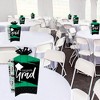 Big Dot of Happiness Green Graduation Table Decorations - Party Fold and Flare Centerpieces - 10 Count - image 2 of 4