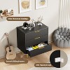 TackView Fluted Dresser with Drawers - Wooden Chest with Metal Handle & Feet for Bedroom, Living Room & Hallway - 2 of 4