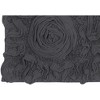 Bell Flower Collection Cotton Floral Pattern Tufted Bath Rug Set Pack of 4 - Home Weavers - 3 of 4