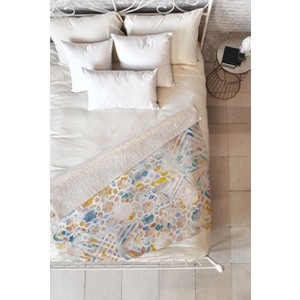 Jacqueline Maldonado Mosaic Mashup Fleece Blanket - Deny Designs - 1 of 2