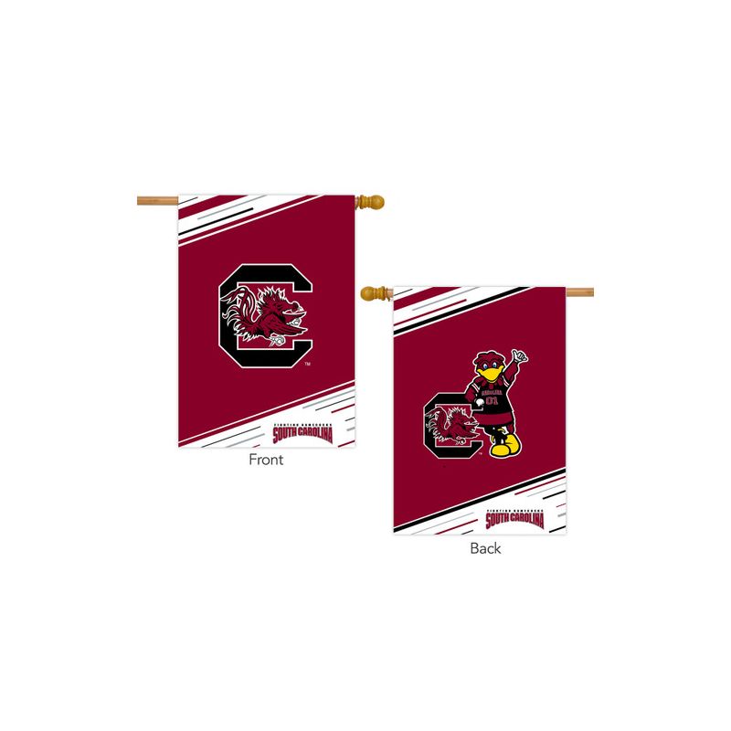 University of South Carolina NCAA Licensed Double-Sided House Flag 28" x 40" Briarwood Lane, 1 of 3