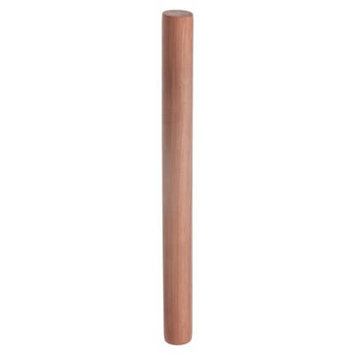 Unique Bargains Ebony Wood Cylindrical Smooth Non-Stick Small Kitchen Rolling Pins