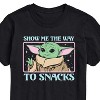 Men's - Star Wars - The Mandalorian Grogu The Way To Snacks Short Sleeve Graphic T-Shirt - 2 of 4