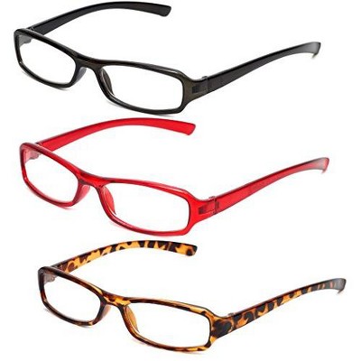 thumbnail image 2 of Calabria Ladies Cateye Full Rim Reading Glasses – Multicolor Tortoise Shell, 49mm 2 of 4