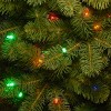 Prelit Slim Downswept Douglas Fir Artificial Christmas Tree Dual Color Lights - National Tree Company - 4 of 4