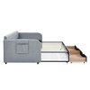 NicBex 80.5" Daybed with Storage Twin Size Day Bed with Trundle and 2 Spacious Drawers for Bedrooms and Living Rooms - 3 of 4