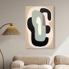 Art Remedy Abstract Numeral Contemporary Shapes Abstract Wall Art Unframed - 2 of 4