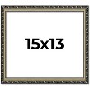PosterPalooza | 15x13 Wood Antique Frame with UV Acrylic, 4 Finishes: Bronze, Gold, Silver, and Black - 2 of 4