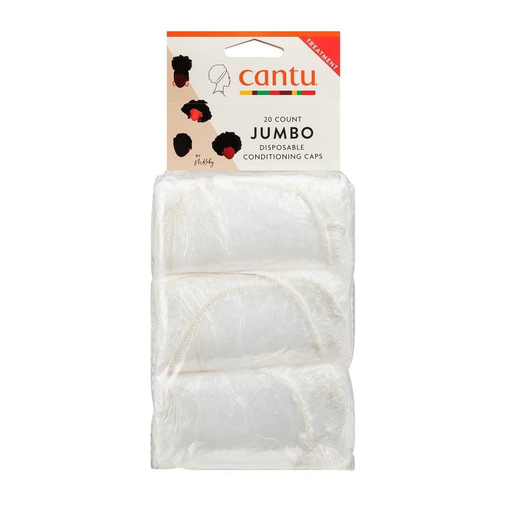 Photos - Hair Styling Product Cantu Jumbo Disposable Conditioning Caps - 20ct 