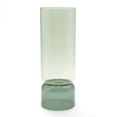 Glass Vase Green - Bullseye's Playground™