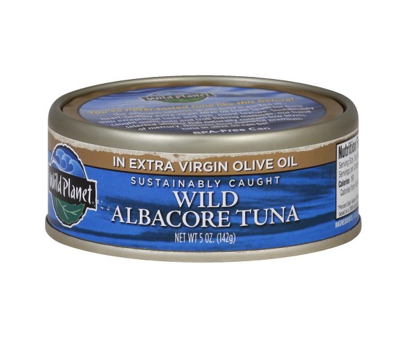 Wild Planet Wild Albacore Tuna in Extra Virgin Olive Oil 5 oz