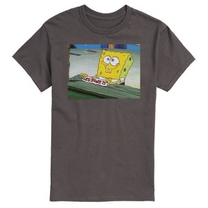Men's - Spongebob Squarepants - Spongebob Lessons Short Sleeve Graphic T-Shirt - 1 of 4
