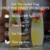 Crafted Cocktails Basil Martini Gimlet Mix: 2 Pack  60 Calories, Handcrafted with Agave, Lime and Basil  Effortless Mixology with Gourmet Flavor - 2 of 4