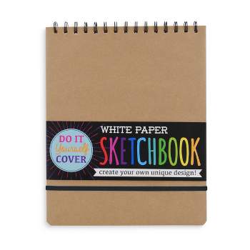 DIY Sketchbook 8" x 10.5" WHITE