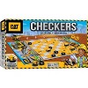 MasterPieces Officially licensed CAT - Caterpillar Checkers Board Game for Families and Kids ages 6 and Up - 2 of 4