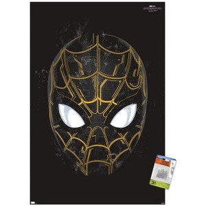 Trends International Marvel Spider-Man: No Way Home - Black Mask Unframed Wall Poster Prints - 1 of 4