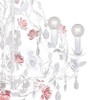 Crystorama Lighting Lola 5 - Light Chandelier in  Wet White - 3 of 3