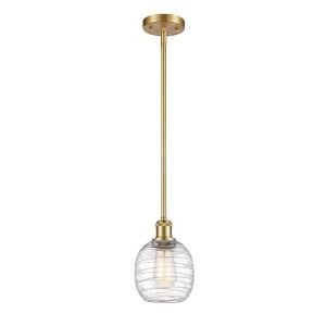 Belfast - 1 Light Mini Pendant In Industrial Style-9 Inches Tall and 6 Inches Wide - 1 of 1