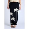 ELOQUII Women's Plus Size Intarsia Column Skirt - 3 of 4