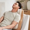 Sharper Image Seat Topper 4 Node Shiatsu Realtouch with Heat Luxe Massage Chair - 3 of 4