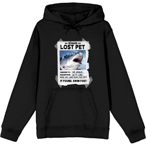 Reward Lost Pet Poster Adult Long Sleeve Hoodie - 1 of 2