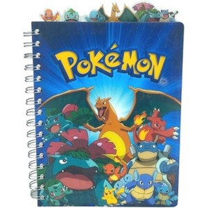 Pokémon Tab Journal Notebook for Kids, Spiral Bound, 144 Lined Pages, 7 x 8 inches - 1 of 1