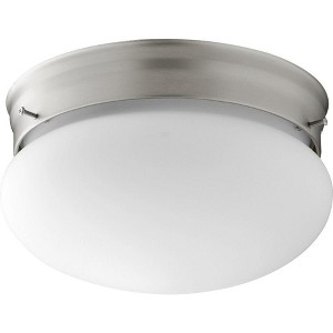 Quorum Lighting 2 - Light Flush Mount in  Satin Nickel - 1 of 1