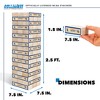 NCAA Kentucky Wildcats Giant Wooden Tumbling Tower - 4 of 4