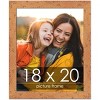 PosterPalooza | Shabby Chic Orange Picture Frame - UV Acrylic, Foam Board Backing, Hanging Hardware - 2 of 4