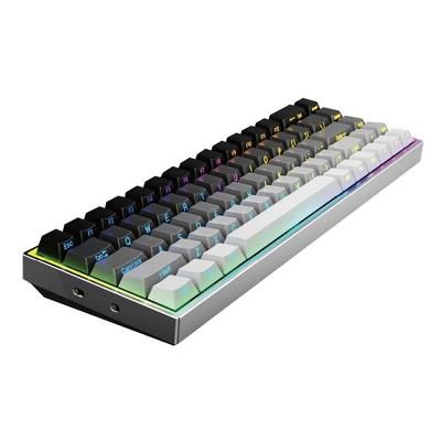 61 Keys Mini Gaming Keyboard 60 Percent LED Backlit Blue Switch Teclado Gamer Computer Laptop PC USB Wired Mechanical Keyboard