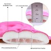 Sportneer Cycling Shorts for Women - 3D Padded Bike Shorts Cycling Underwear, Bicycle Road Biking Cycle Shorts for Women Black - 3 of 4