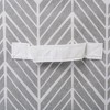 Nonwoven Polyester Cube Herringbone Gray Square 11x11x11 Set/2 - 4 of 4