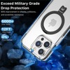 MyBat Pro Lure Series Case w/ MagSafe Kickstand Ring for Apple iPhone 15 Pro Max (6.7) - White - 4 of 4