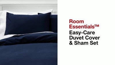 Easy-care Duvet Cover & Sham Set - Room Essentials™ : Target