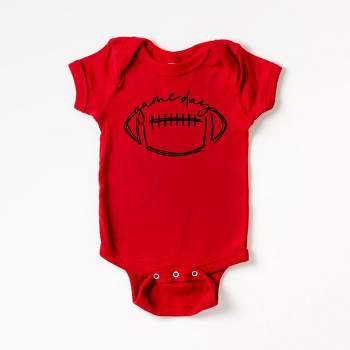 The Juniper Shop Football Game Day Baby Bodysuit