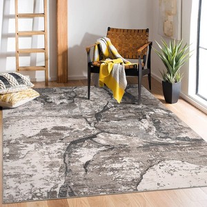Area Rugs for Living Room, Modern Abstract Rug Soft Non-Slip Stain Resistant Carpets - 1 of 4