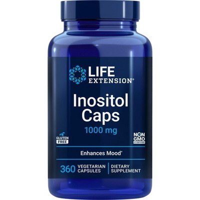 Inositol Caps 1000 mg by Life Extension  -  360 VegCap