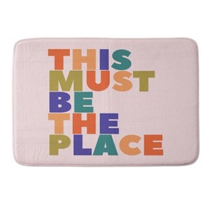 Deny Designs Showmemars 'This Must Be the Place' Memory Foam Bath Mat - 1 of 4