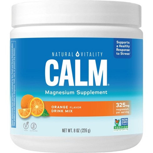 Natural Vitality Calm Anti-stress Vegan Magnesium Supplement