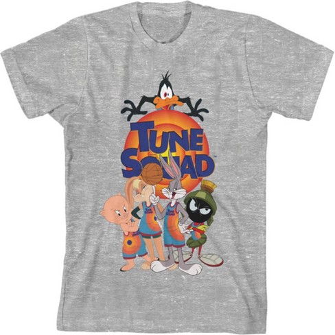 1990s LOONEY TUNES SPACE JAM TUNE SQUAD T-Shirt Blue Size Medium