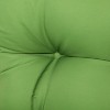 ARTPLAN Seat/Back Outdoor Chair Cushion,Set of 4 Patio Chair Cushion with Tie,Tufted Replacement for Patio Furniture,40x20x4 Inches,4 Count - 2 of 4