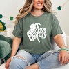 Simply Sage Market Women's St. Patrick's Day Word Short Sleeve Garment Dyed Tee - 2 of 4