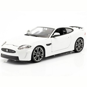 Jaguar XKR-S White 1/24 Diecast Car Model by Bburago - 1 of 4