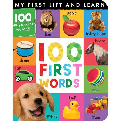 100 First Words - (My First) by  Tiger Tales (Board Book)