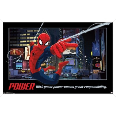 Trends International Marvel Comics - Spider-Man - Power Framed Wall Poster Prints