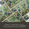Pimpernel Fleurs des Champs Coasters Set of 6 - 4.25" Square - 4 of 4