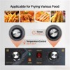 Winado 36 QT 240V 6600W Double Tank Electric Deep Fryer with Timer - 4 of 4