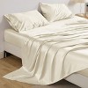 Bedsure | 4 Pcs Satin Sheets Set Similar to Silk Sheets Luxury & Ultra Soft, Non-Fading & Wrinkle Free - 2 of 4