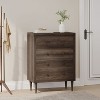 NicBex Wide Drawer Dresser,Mid-Century Style Dressers,Chest of Drawers for Bedroom,Living Room,Study,Office,Entryway - 3 of 4